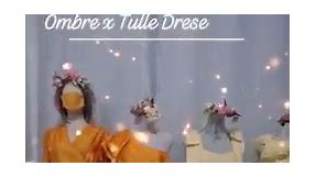 Ombre x Tulle Bridesmaid Dress 🌷 Shop👉https://shp.ee/ga6p576 | Wedding Artefacts