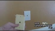 How To Change Out Tired Telephone Wall Jack Replace Plate Outlets Repair Video