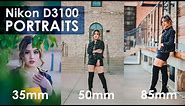 Nikon D3100 Portrait Photography