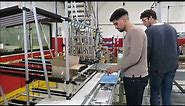 Lean Manufacturing - 4Lean - Ergonomic Fixtures Workstation with an assembly line