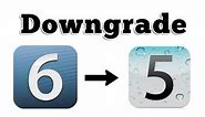 How to Downgrade iOS 6 to iOS 5.0.1 / 5.1.1 / 5.1 on iPhone 4 Using Redsn0w 0.9.15b2