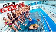 Regular People vs. OLYMPIC DIVING | Tough Challenge at the Swimming Pool