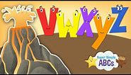 The Sounds of the Alphabet | v-w-x-y-z | Super Simple ABCs