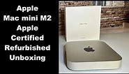 Apple Mac mini M2 Apple Certified Refurbished - Unboxing