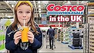 Is British Costco BETTER than American Costco? + Trying EVERYTHING at the FOOD COURT