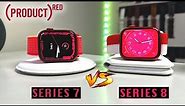 [Hands-On] 2023 (Product Red) Apple Watch Series 8 vs Series 7 | Best Watch Bands Combine With ⌚️