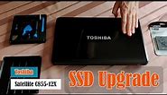 Toshiba Satellite C855-12X - SATA SSD Installation & RAM Upgrade INFO