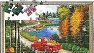 Dementia Puzzles 64 Large Piece Jigsaw Puzzles Dementia Activities for Seniors or Elderly Alzheimer's Patients – Lakeside Vacation