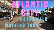 Atlantic City [4K] Walking Tour (2021) Boardwalk