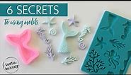 6 Secrets How to Use Silicone Molds for Fondant / Gumpaste / Modeling Chocolate / Marzipan - EASY