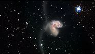 Zoom into the Antennae Galaxies