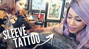 Getting My Full Sleeve Tattoo!