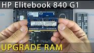 HP Elitebook 840 G1 RAM Upgrade & Install: Step-by-Step DIY Guide