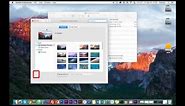 How to create a desktop background slideshow Macbook- Mac OS X