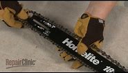 Homelite Chainsaw Won't Cut Straight? Replace Chain #901431001