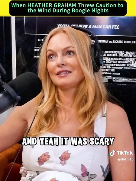 When HEATHER GRAHAM Threw Caution to the Wind During Boogie Nights #podcast #podcastclips #foryou #tiktok
