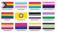 Flags of the LGBTQ  community and who they represent
