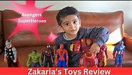 Avengers Superheroes Toys | Marvel | Zakaria's Toys Review
