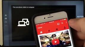 ALL Iphones: How to Cast / Pair YouTube App to Smart TV (WIRELESSLY- NO CABLE CONNECTIONS)