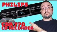 Philips CDR 770 : Standalone CD Recorder : Vintage Tech Review