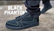 Didn't Expect THIS! Travis Scott Jordan 1 Black Phantom Review & On Foot
