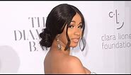 Cardi B STUNS In Princess Gown Equipped With Its Own Team At Diamond Ball