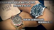 BUKAN SEMBARANG MINIMALIS!!Review Jam Tangan EIGER BREGAGLIA WATCH 1989 BROWN & BLACK