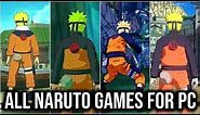 All Naruto Games for PC Windows 2021