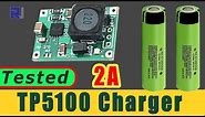 How to use TP5100 2A 8.4/4.2V 1S and 2S Lithium Battery Charger DIY