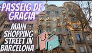 Passeig de Gràcia - Barcelona's most luxurious shopping street