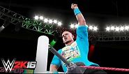 John Cena becomes the "Massachusetts Miracle": WWE 2K16 Entrance Mashups