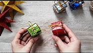 DIY Mini Gift Box Christmas Tree Ornament | Christmas Crafts Idea