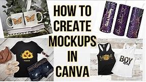 How to Create a Digital Mock Up in Canva for Free! Step by Step Tutorial