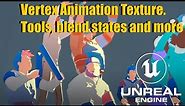Vertex Animation Texture in UE5. Tools, blend transitions and more. Patreon
