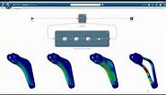 SIMULIA 3DEXPERIENCE Platform - Parametric Optimization with Isight and Abaqus Technology