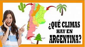 ✅✅✅ Los CLIMAS y bioclimas de ARGENTINA ✅✅✅