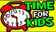TELL TIME for Kids (By the Hour & Half Hour - Analog & Digital Clocks)