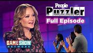 People Puzzler | FULL EPISODE | Leah Remini And a Chance To Win $10,000 | Game Show Network
