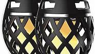Margaritaville Tiki Torch - Waterproof Bluetooth Speaker, Portable Party Speaker with Flickering LED Lights, Perfect for Travel, Parties, Yards, and Pools (2 Pack)
