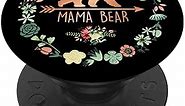 Mama Bear Flowers PopSockets PopGrip: Swappable Grip for Phones & Tablets