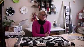 Quick and Easy Way to Hang a Quilt with "One Stitch"