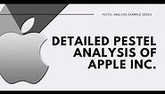 PESTLE Analysis of Apple