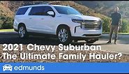 2021 Chevy Suburban Review — The Ultimate Family SUV? Redesigned for 2021! Price, Interior & More