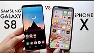iPhone X Vs Samsung Galaxy S8 In 2022! (5 Years Later) (Comparison)