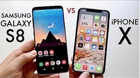 iPhone X Vs Samsung Galaxy S8 In 2022! (5 Years Later) (Comparison)