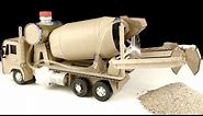 How to make Mixer Truck - Self Loading Concrete Mixer Truck