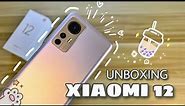 Xiaomi 12 Purple 256GB Unboxing | *aesthetic* 💕