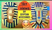 DIY EGYPTIAN PHARAOH HEADDRESS| BELT| BRACELET| NECKLACE