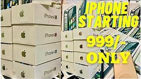 999₹ iPhone Starting Only🔥| 4999₹ Only iPhone 6S | Deals of the Day🔥| 100% Battery Health | iPhone