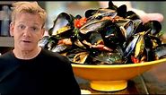 Gordon Ramsay's Steamed Mussels